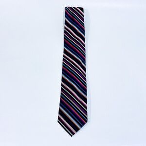 ROOSTER Striped‎ multicolored tie